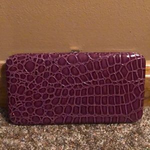 Purple wallet